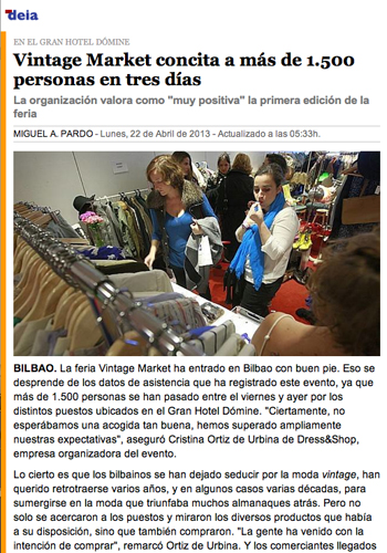 Vintage Market concita a más de 1.500 personas