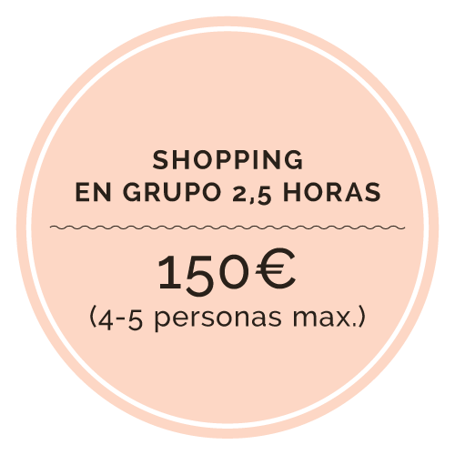 Shopping grupos 4-5 personas