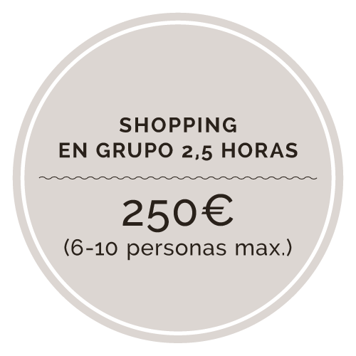 Shopping grupos 6-10 personas